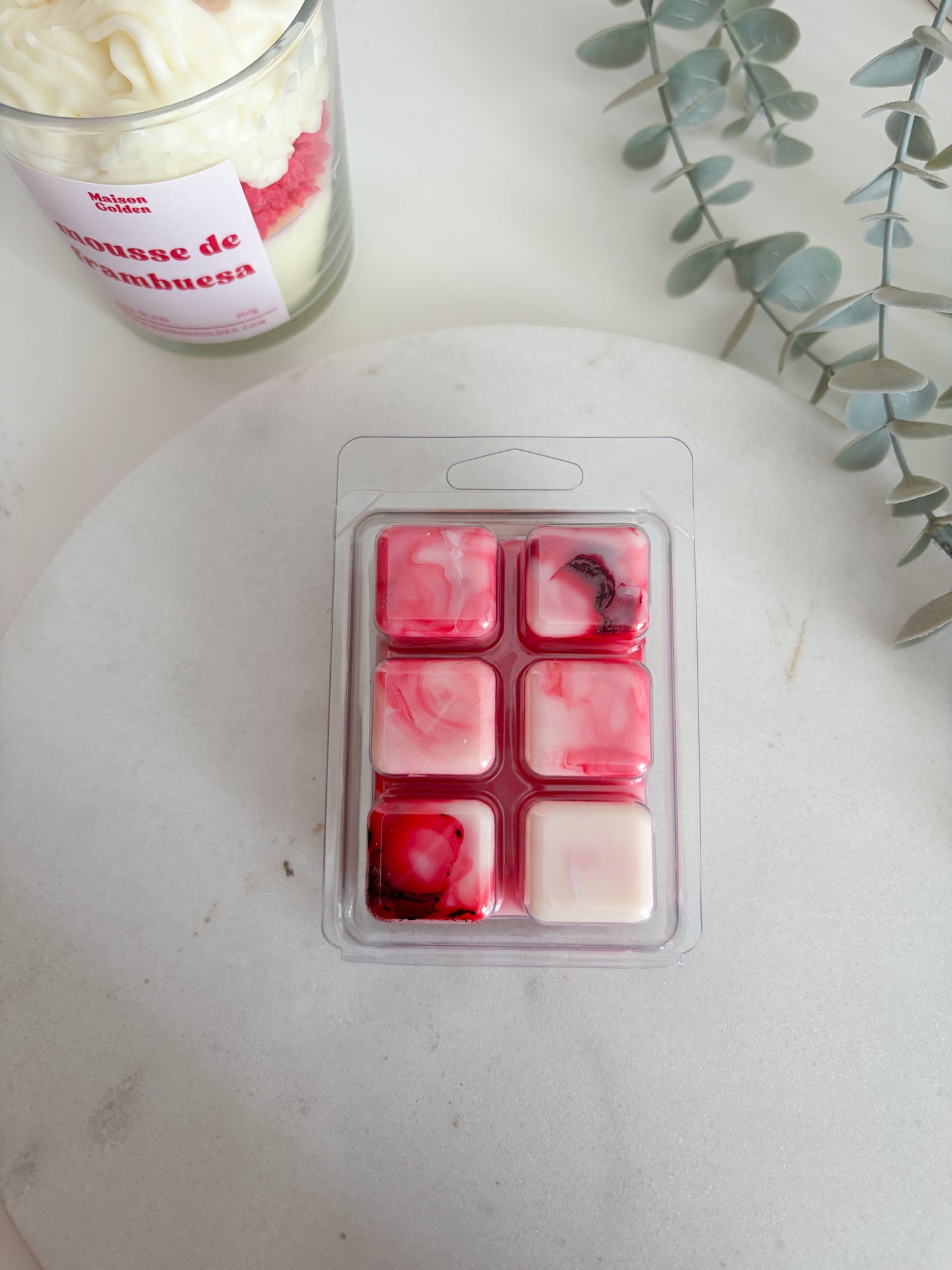 Wax Melt Mousse de Frambuesa