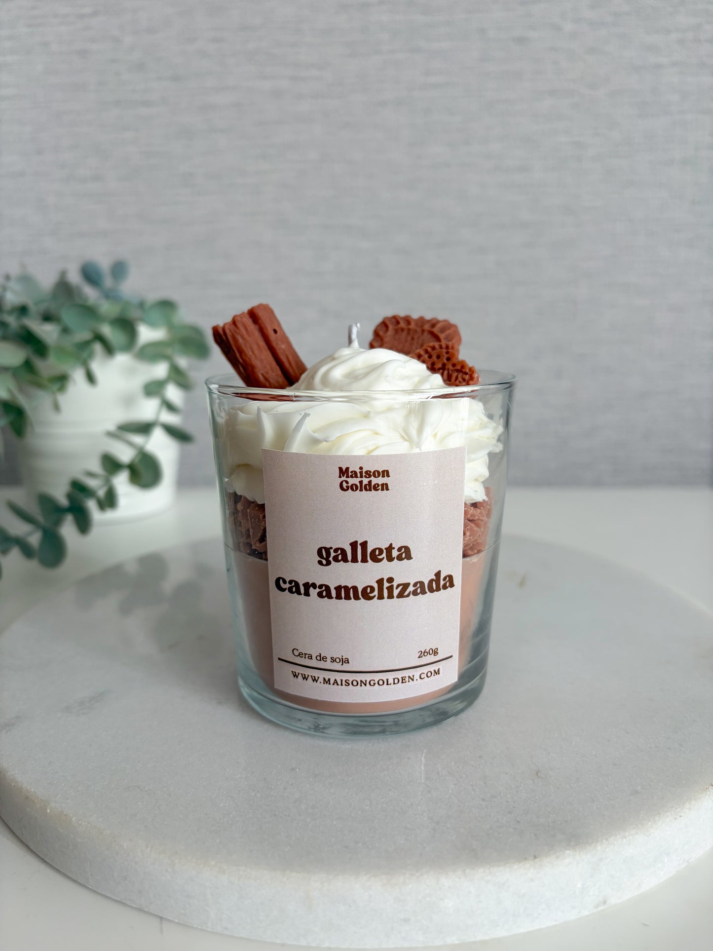 Vela Galleta Caramelizada