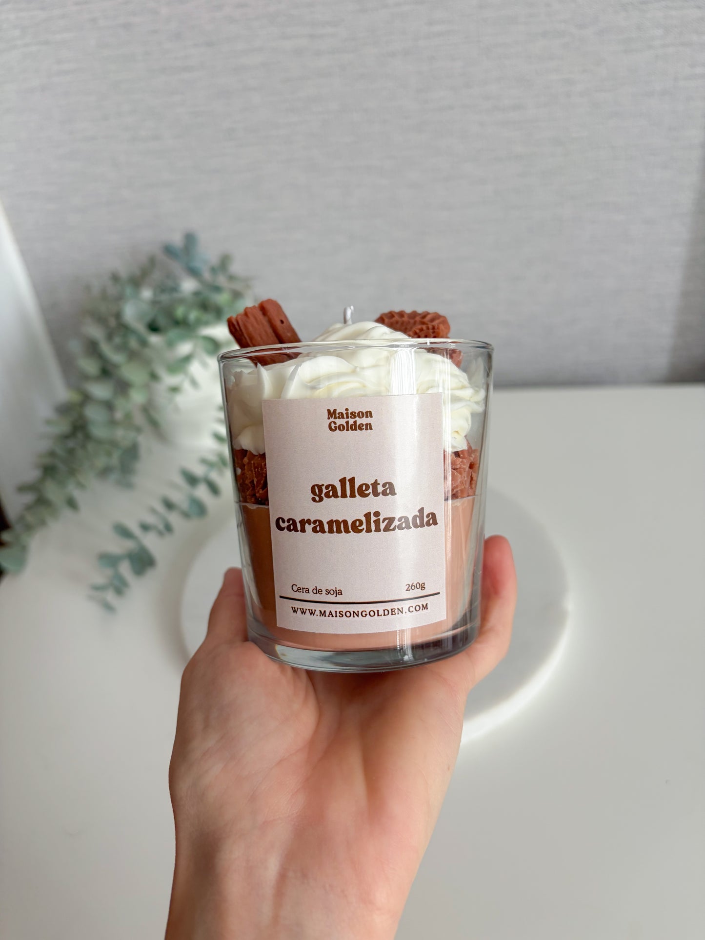Vela Galleta Caramelizada