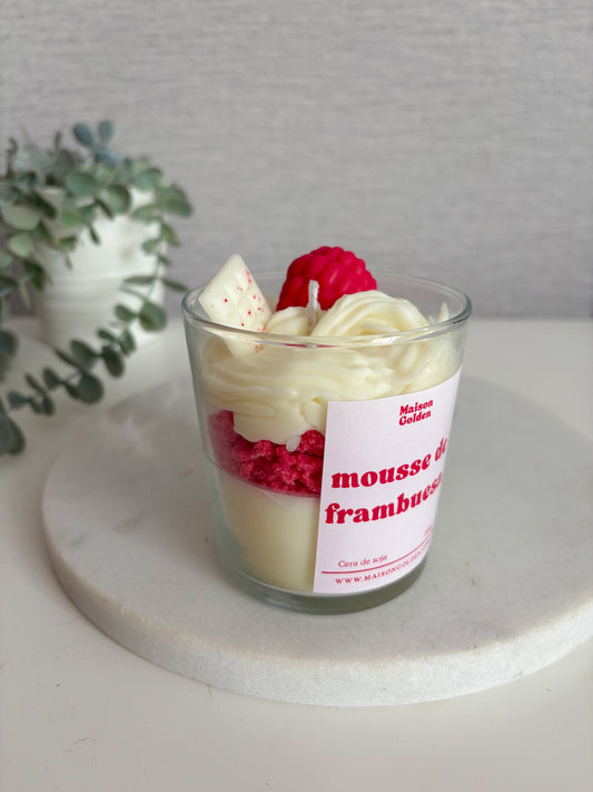 Vela Mousse de Frambuesa