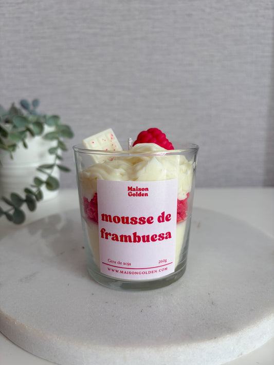 Vela Mousse de Frambuesa