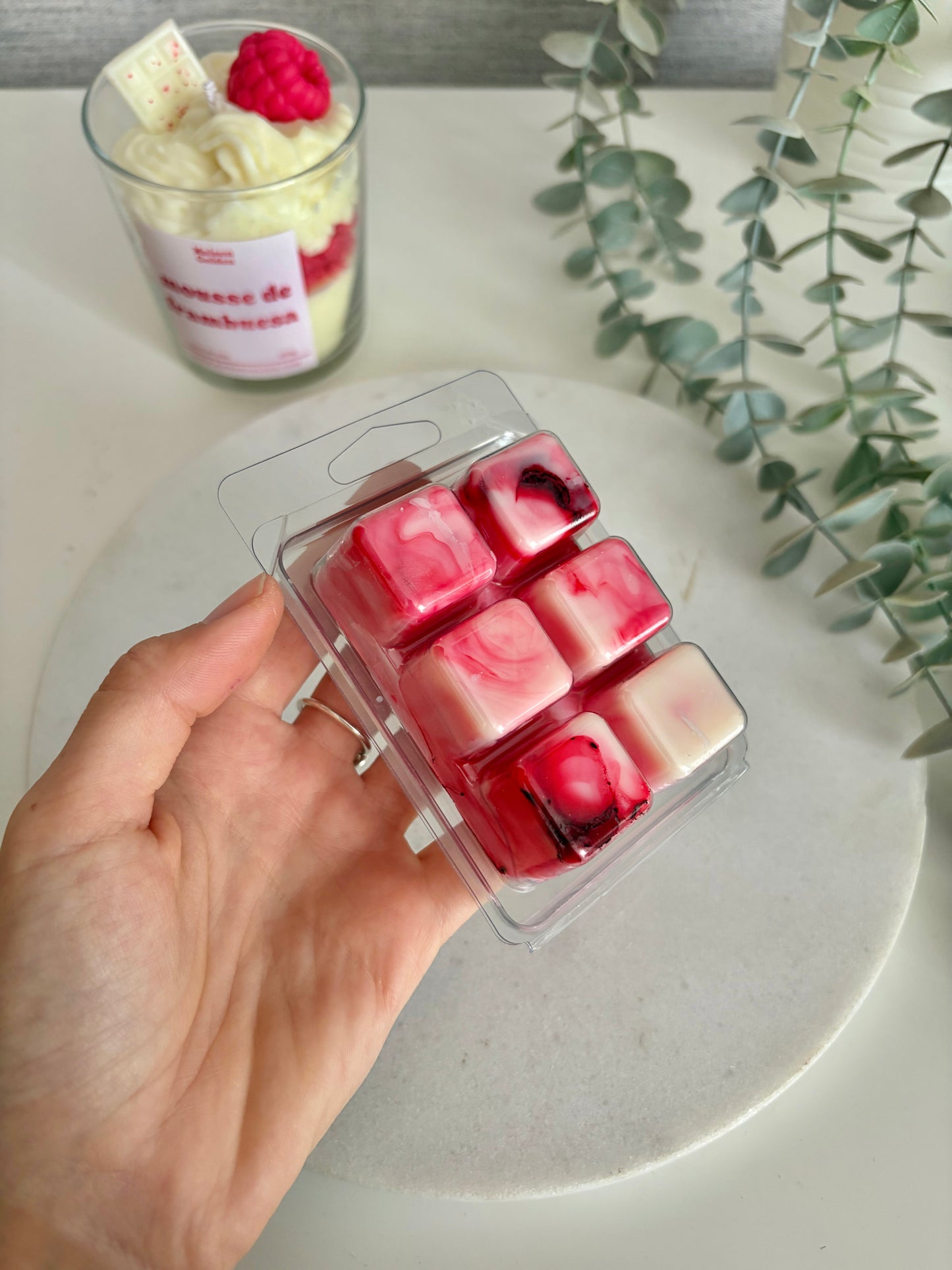 Wax Melt Mousse de Frambuesa